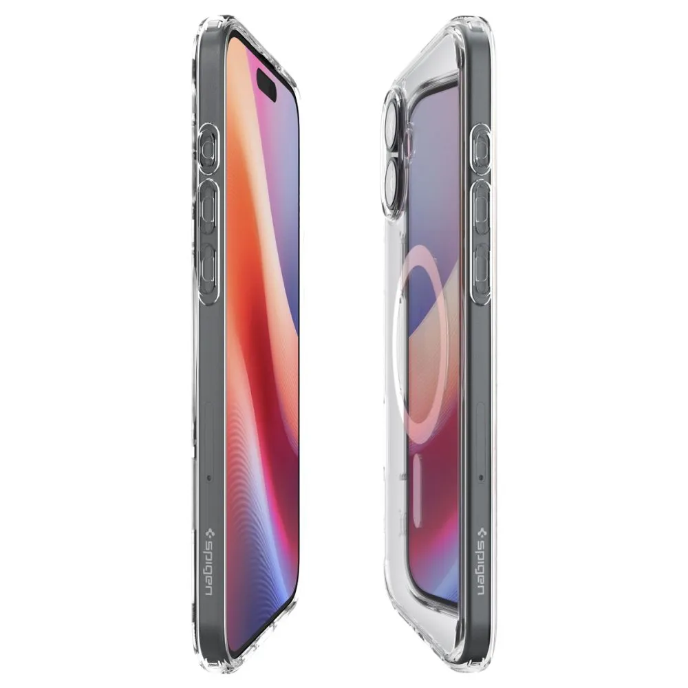 Apple iPhone 16 Plus vāciņš caurspīdīgs SPIGEN ULTRA HYBRID MAG MAGSAFE