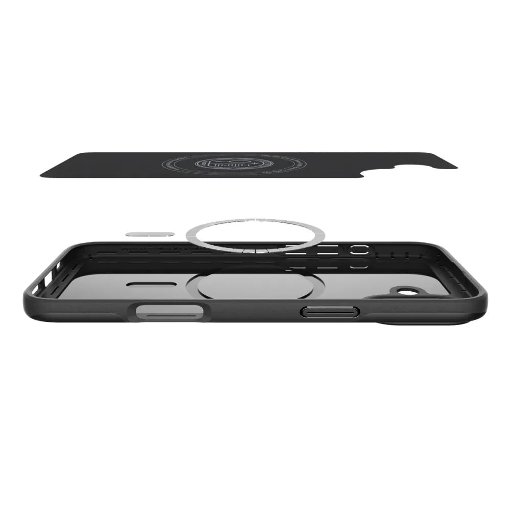 Apple iPhone 16 Plus vāciņš melns SPIGEN THIN FIT MAG MAGSAFE