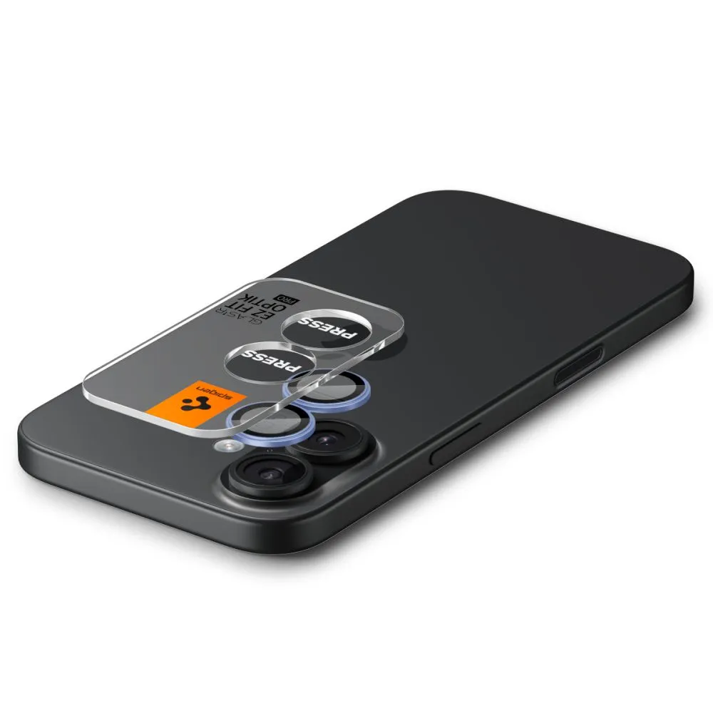 Apple iPhone 16 Plus kaitseklaas SPIGEN OPTIK PRO GLAS.TR ”EZ FIT” CAMERA PROTECTOR 2-PACK