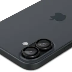 Apple iPhone 16 Plus skärmskydd  SPIGEN OPTIK PRO GLAS.TR ”EZ FIT” CAMERA PROTECTOR 2-PACK