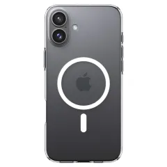 Apple iPhone 16 Plus vāciņš caurspīdīgs SPIGEN LIQUID CRYSTAL MAG MAGSAFE