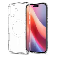 Apple iPhone 16 Plus vāciņš caurspīdīgs SPIGEN ULTRA HYBRID MAG MAGSAFE