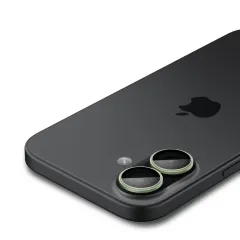 Apple iPhone 16 Plus kaitseklaas  SPIGEN OPTIK PRO GLAS.TR ”EZ FIT” CAMERA PROTECTOR 2-PACK