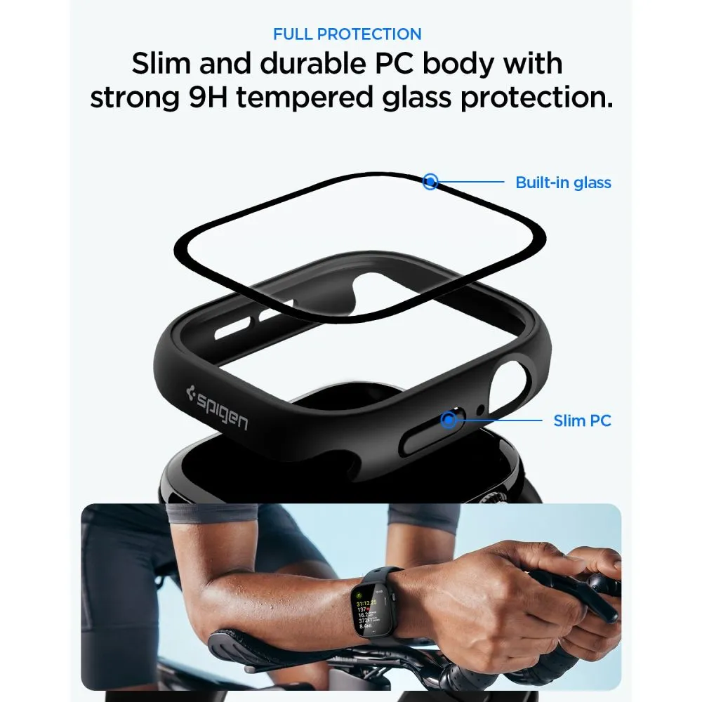 Apple Watch 10 / 11 Aizsargvāciņi un maciņi SPIGEN THIN FIT 360 (42 MM)