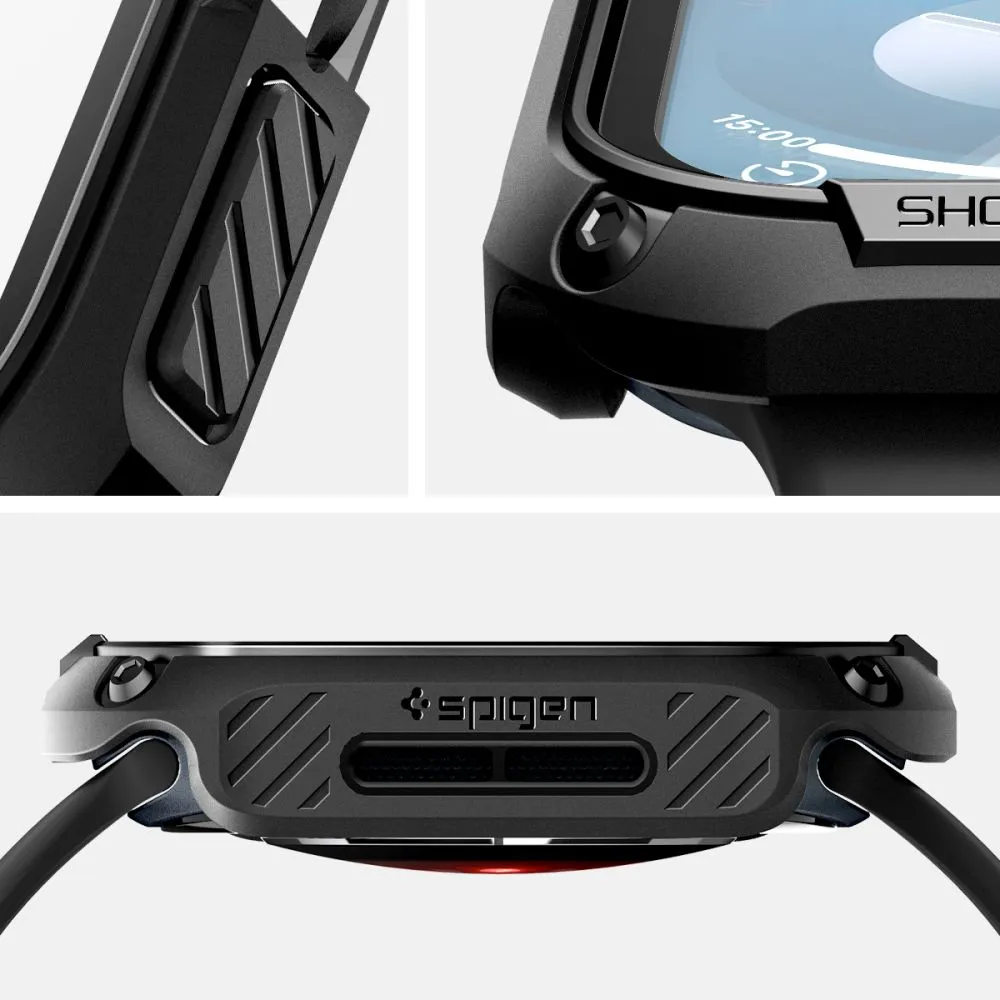 Apple Watch 10 / 11 vāciņš melns SPIGEN TOUGH ARMOR (46 MM)