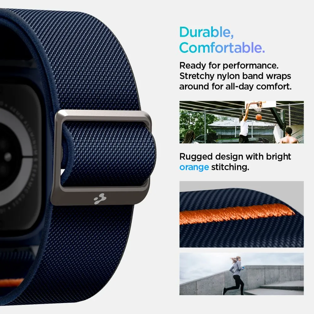Apple Watch 10 / 11 siksniņa zils SPIGEN LITE FIT ”PRO” (46 MM)