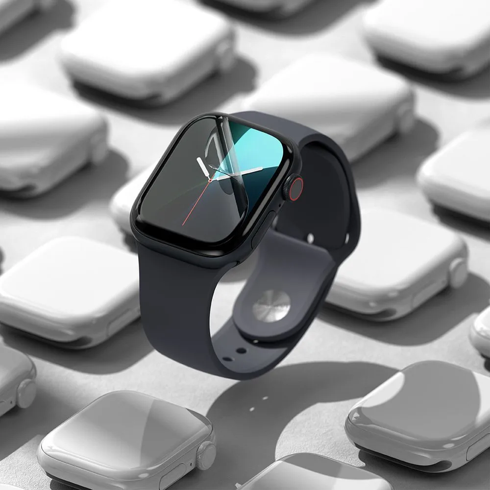 Apple Watch 10 apsauginis stiklas  RINGKE DUAL EASY 3-PACK (46 MM)