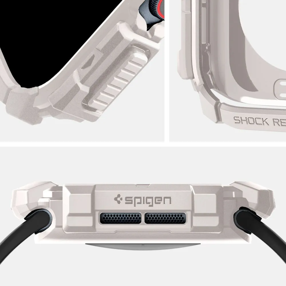 Apple Watch 10 dėklas  SPIGEN RUGGED ARMOR (46 MM)