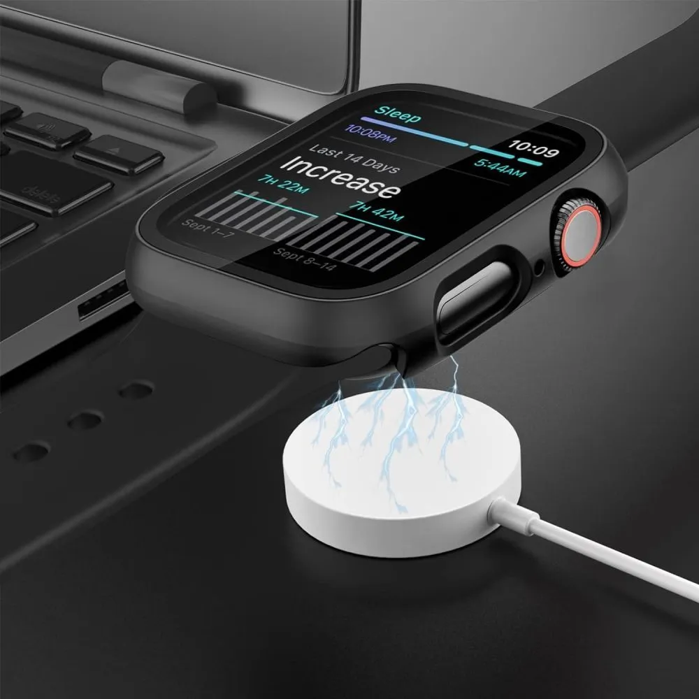 Apple Watch 10 dėklas skaidrus TECH-PROTECT DEFENSE360 (42 MM)