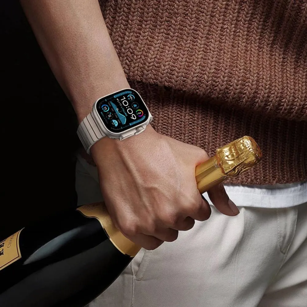 Apple Watch 10 dirželis Juoda TECH-PROTECT LINKBAND (46 MM)