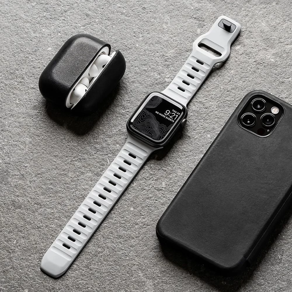 Apple Watch 10 dirželis baltas TECH-PROTECT ICONBAND LINE (46 MM)