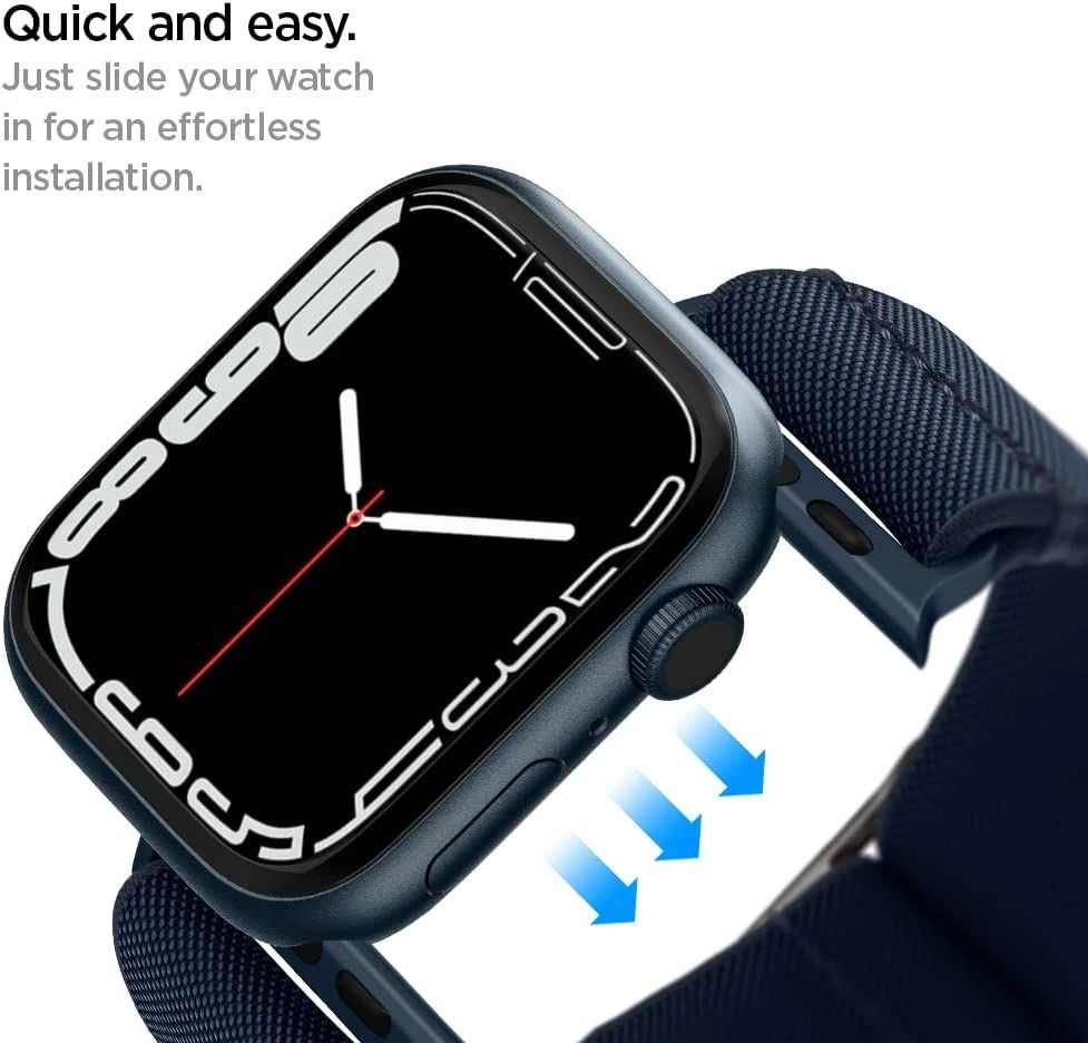 Apple Watch 10 dirželis mėlyna SPIGEN FIT LITE (46 MM)