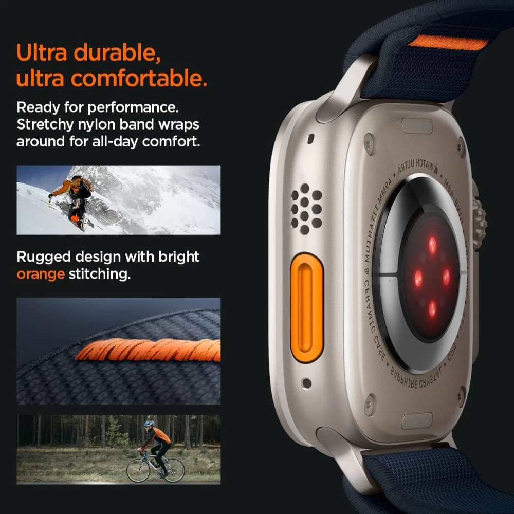 Apple Watch 10 dirželis mėlyna SPIGEN FIT LITE ULTRA (46 MM)