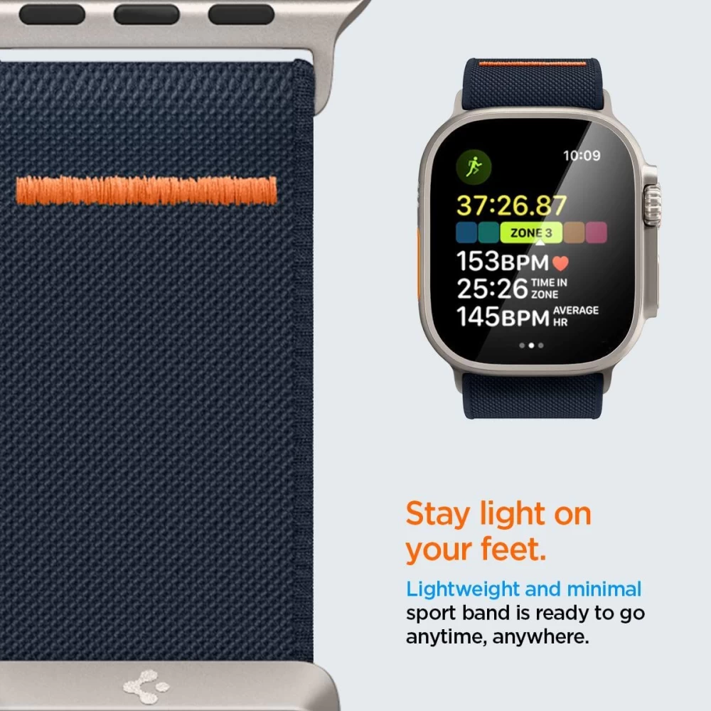 Apple Watch 10 dirželis mėlyna SPIGEN FIT LITE ULTRA (46 MM)