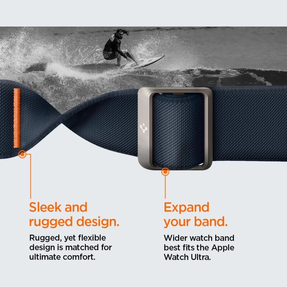 Apple Watch 10 dirželis mėlyna SPIGEN FIT LITE ULTRA (46 MM)