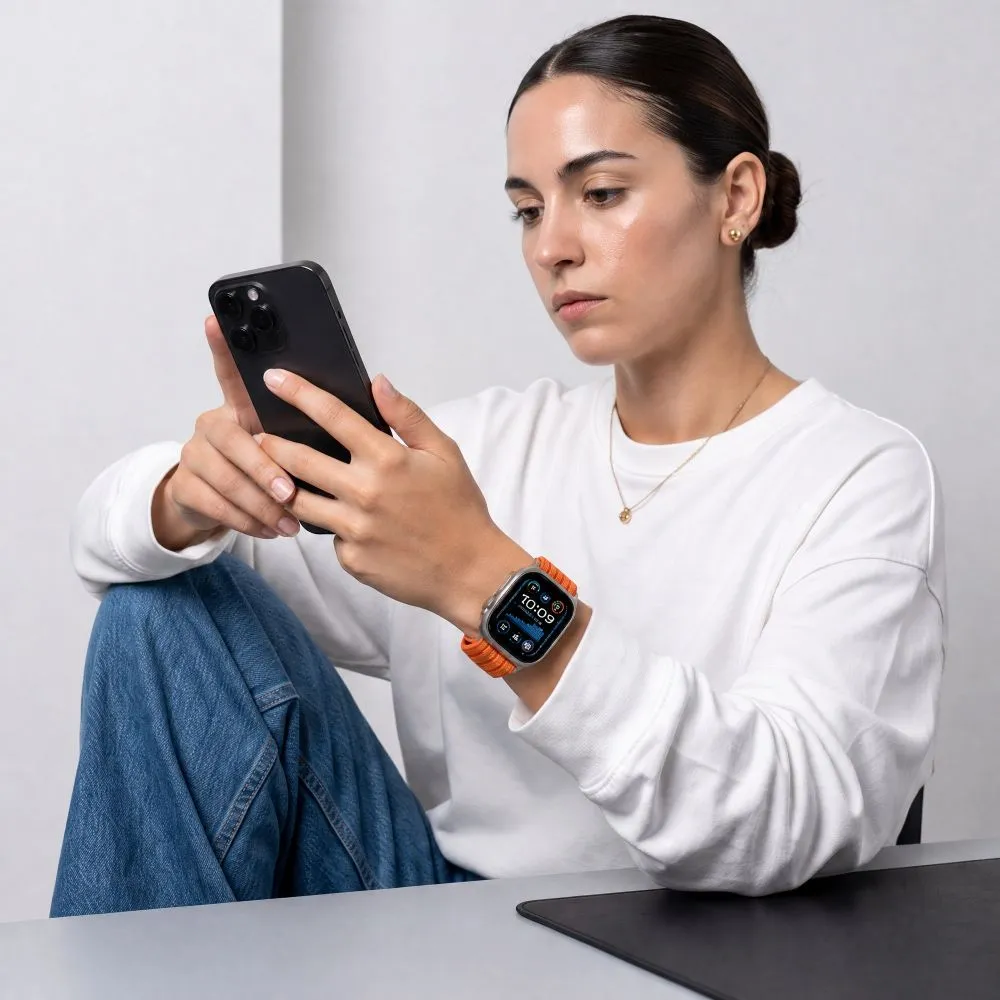 Apple Watch 10 / 11 Nutikellade rihmad  TECH-PROTECT NYLON SPORT (44/45/46/49 MM)