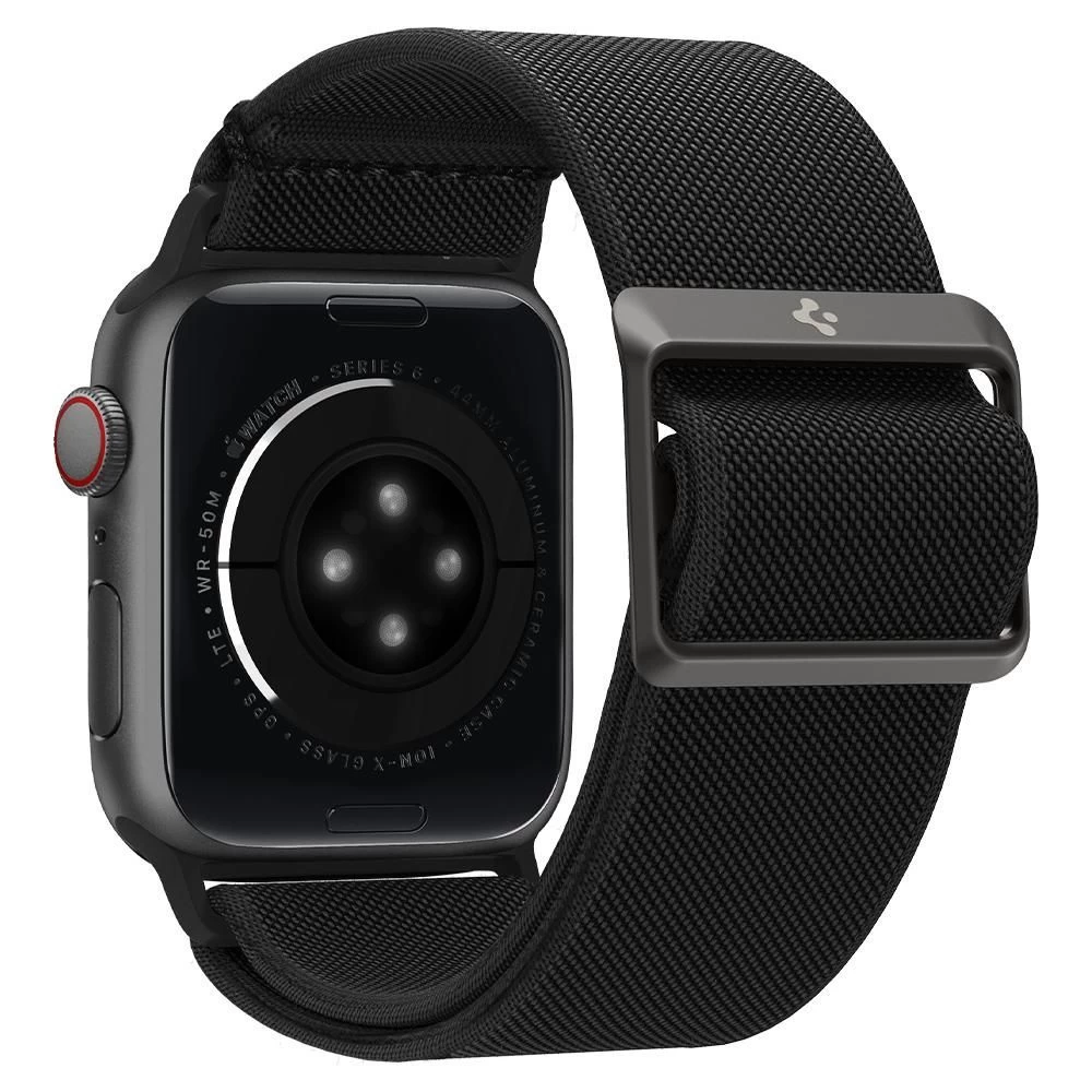 Apple Watch 10 / 11 Nutikellade rihmad must SPIGEN FIT LITE (46 MM)