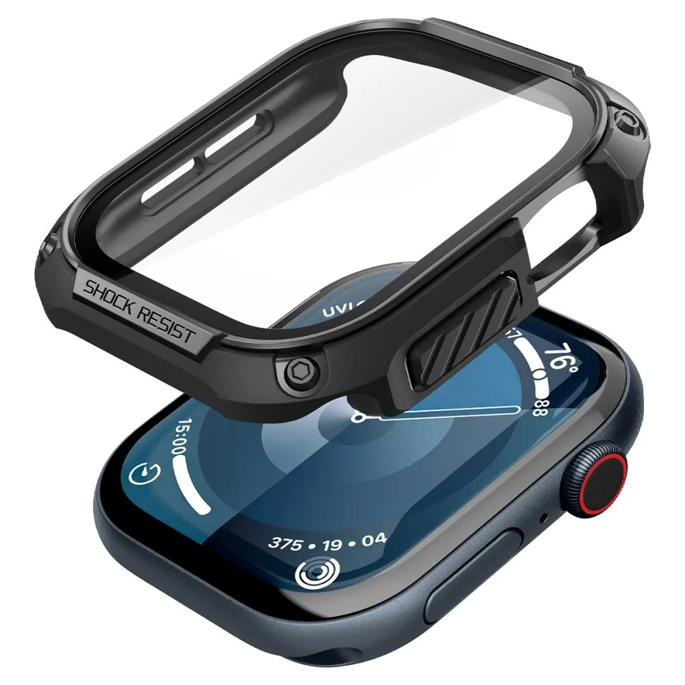 Apple Watch 10 / 11 skal, fodral svart SPIGEN TOUGH ARMOR (46 MM)