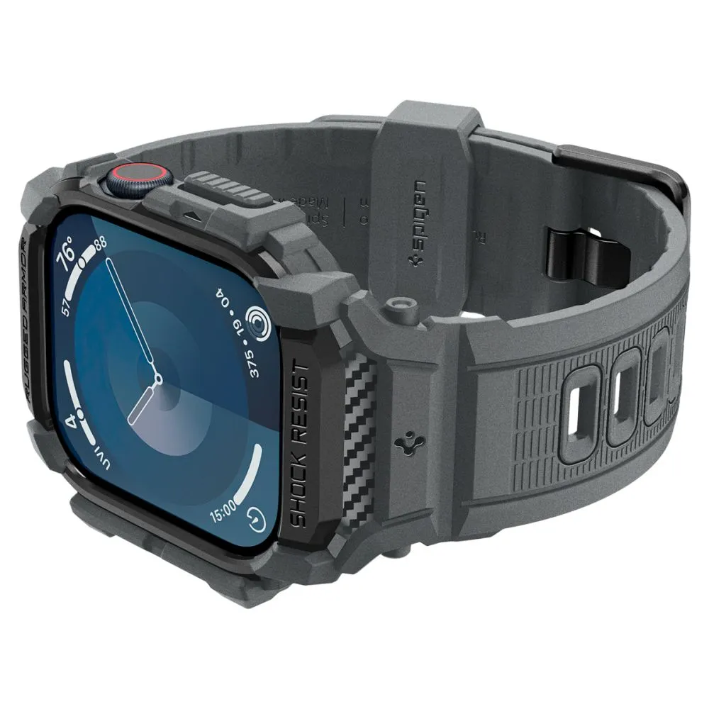 Apple Watch 10 / 11 band gray SPIGEN RUGGED ARMOR ”PRO” (46 MM)