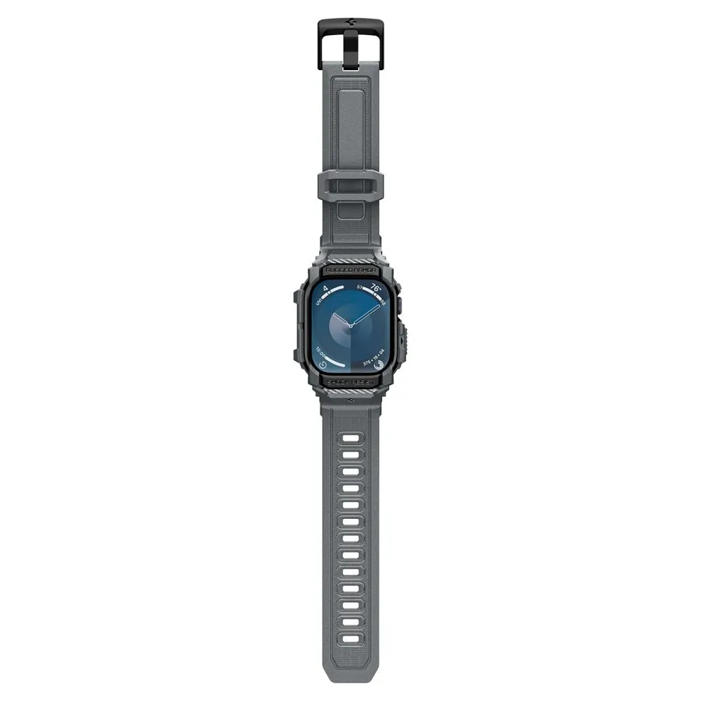 Apple Watch 10 / 11 band gray SPIGEN RUGGED ARMOR ”PRO” (46 MM)