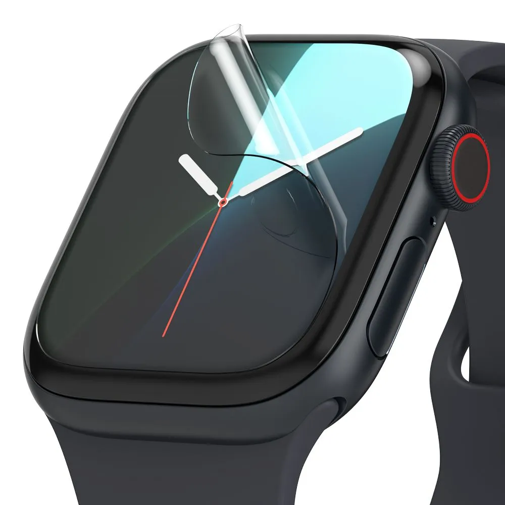 Apple Watch 10 apsauginis stiklas RINGKE DUAL EASY 3-PACK (46 MM)