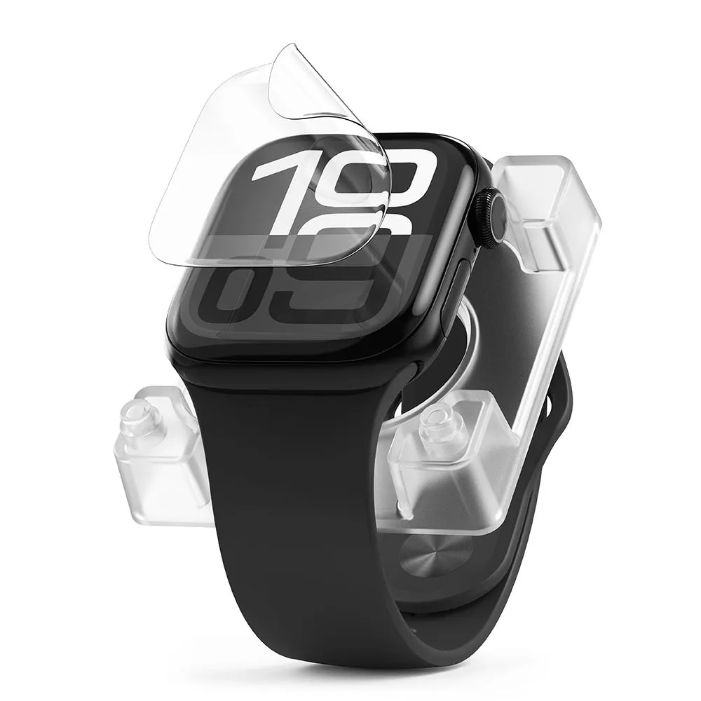 Apple Watch 10 apsauginis stiklas RINGKE DUAL EASY PRO 2-PACK (46 MM)