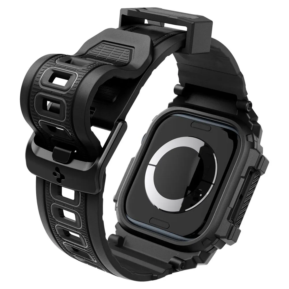 Apple Watch 10 dirželis Juoda SPIGEN RUGGED ARMOR ”PRO” (42 MM)
