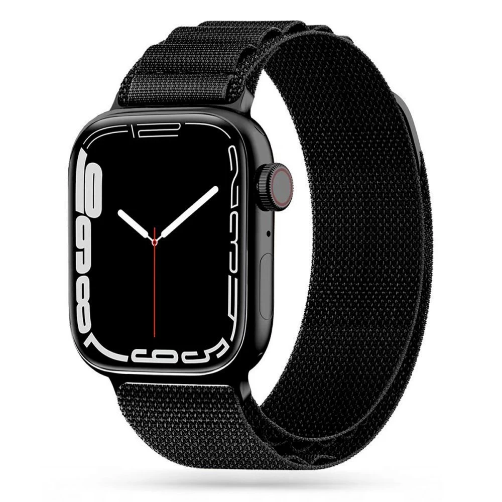 Apple Watch 10 dirželis Juoda TECH-PROTECT NYLON PRO (46 MM)