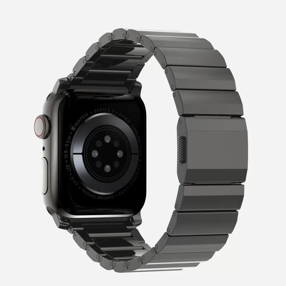 Apple Watch 10 dirželis Juoda TECH-PROTECT STEELBAND (46 MM)