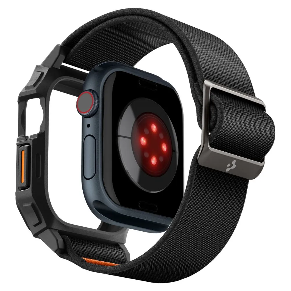 Apple Watch 10 dirželis Juoda SPIGEN LITE FIT ”PRO” (46 MM)