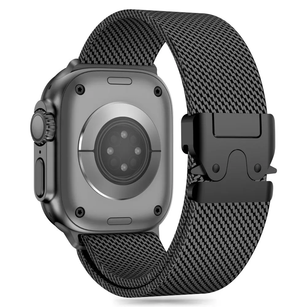 Apple Watch 10 dirželis Juoda TECH-PROTECT MILANO (46 MM)