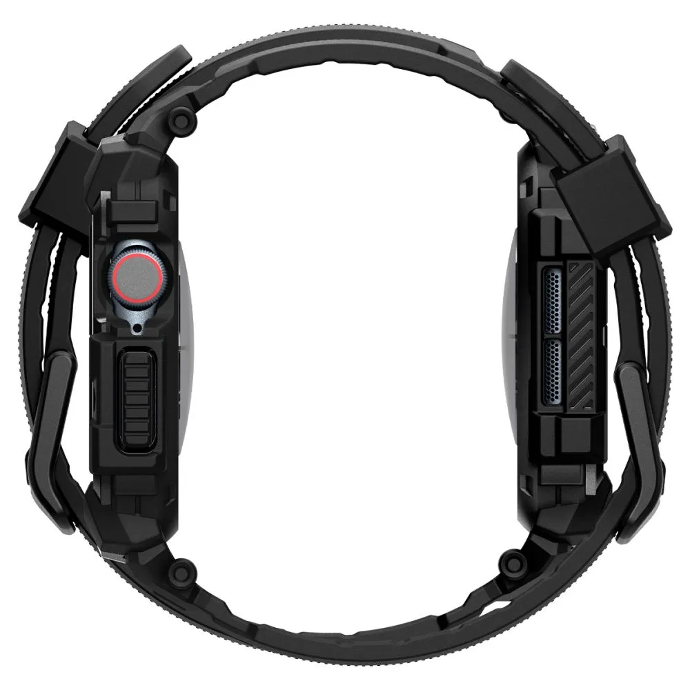 Apple Watch 10 dirželis Juoda SPIGEN RUGGED ARMOR ”PRO” (46 MM)