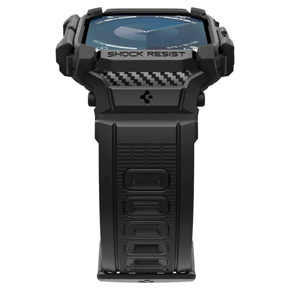 Apple Watch 10 dirželis Juoda SPIGEN RUGGED ARMOR ”PRO” (46 MM)