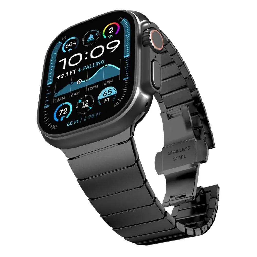 Apple Watch 10 dirželis Juoda TECH-PROTECT LINKBAND (46 MM)