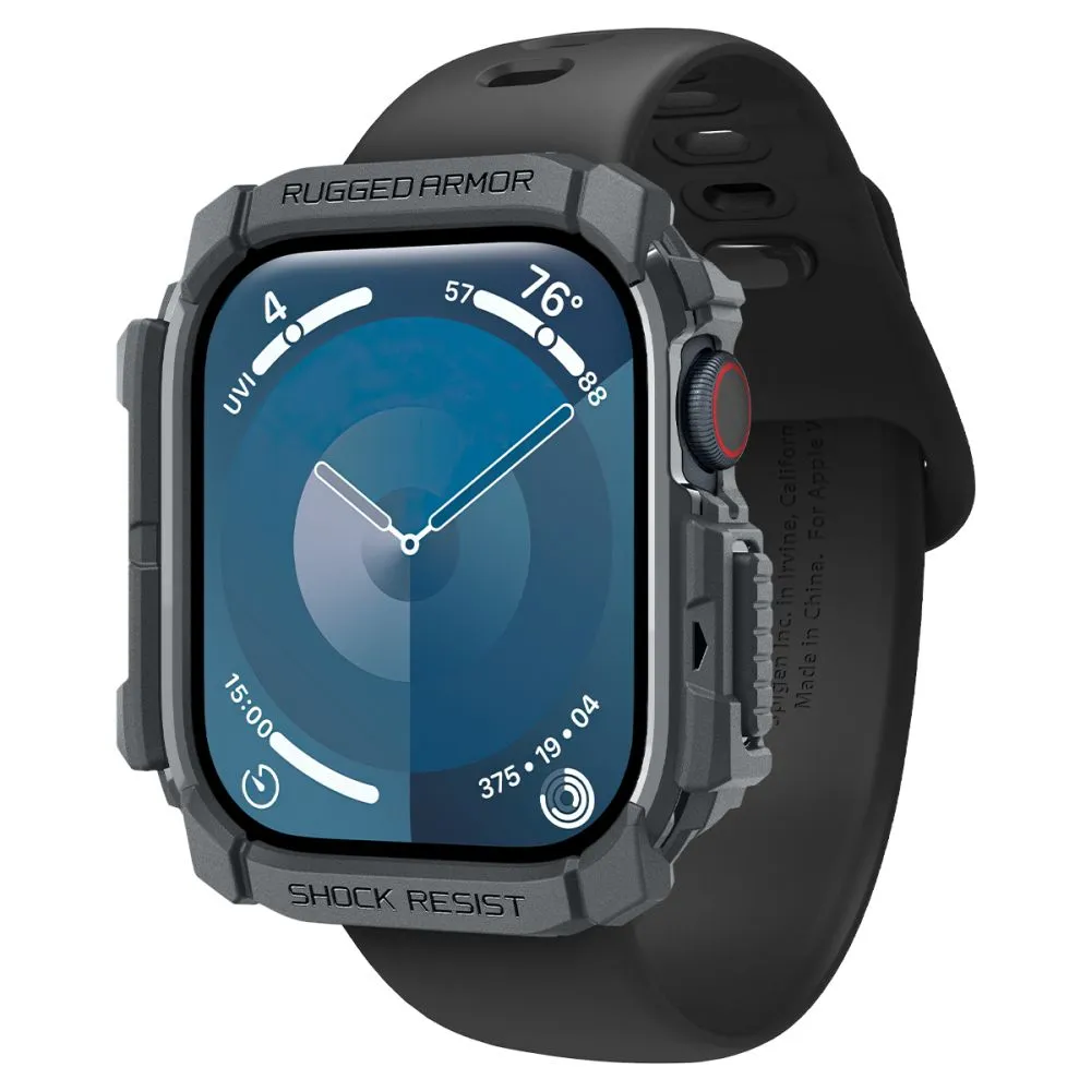 Apple Watch 10 dėklas pilkas SPIGEN RUGGED ARMOR (46 MM)