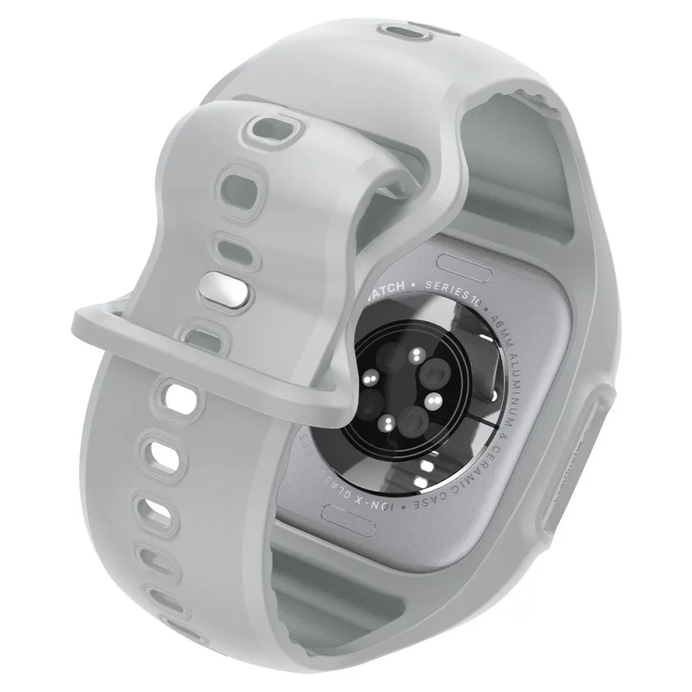 Apple Watch 10 ремень серый SPIGEN LIQUID AIR PRO (46 MM)