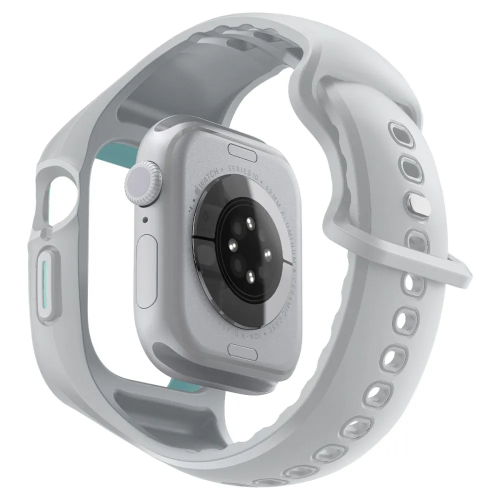Apple Watch 10 ремень серый SPIGEN LIQUID AIR PRO (46 MM)