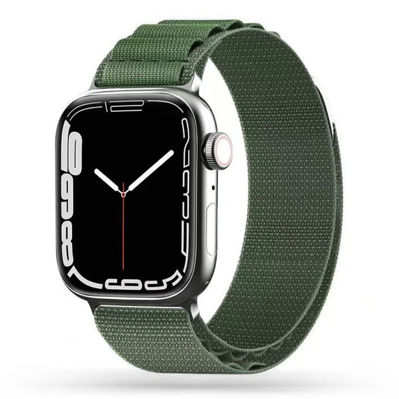 Apple Watch 10 dirželis žalia TECH-PROTECT NYLON PRO (46 MM)