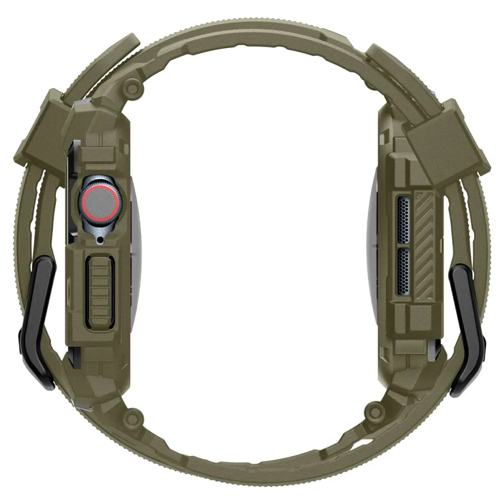 Apple Watch 10 dirželis žalia SPIGEN RUGGED ARMOR ”PRO” (46 MM)