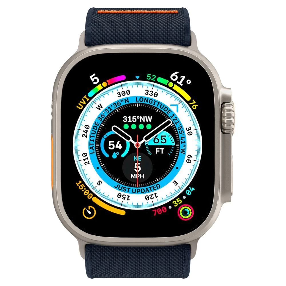 Apple Watch 10 dirželis mėlyna SPIGEN FIT LITE ULTRA (46 MM)