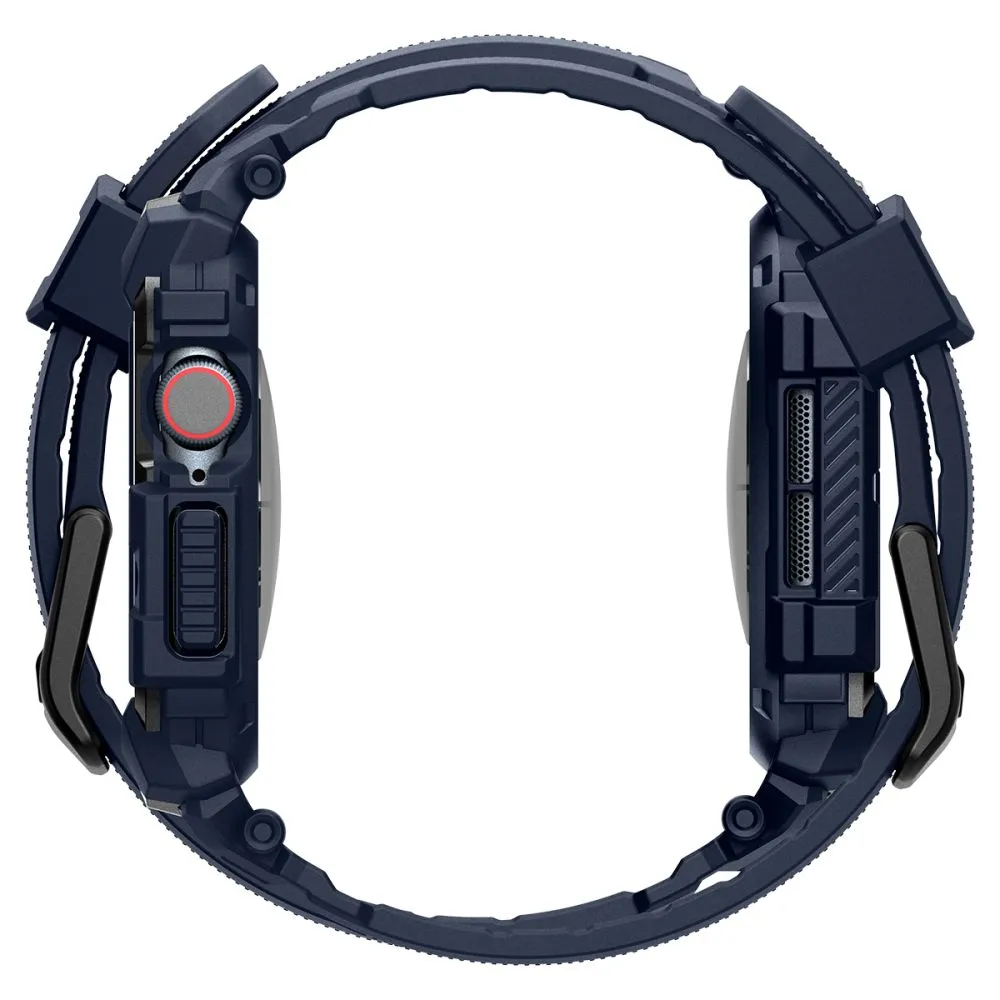 Apple Watch 10 dirželis mėlyna SPIGEN RUGGED ARMOR ”PRO” (46 MM)