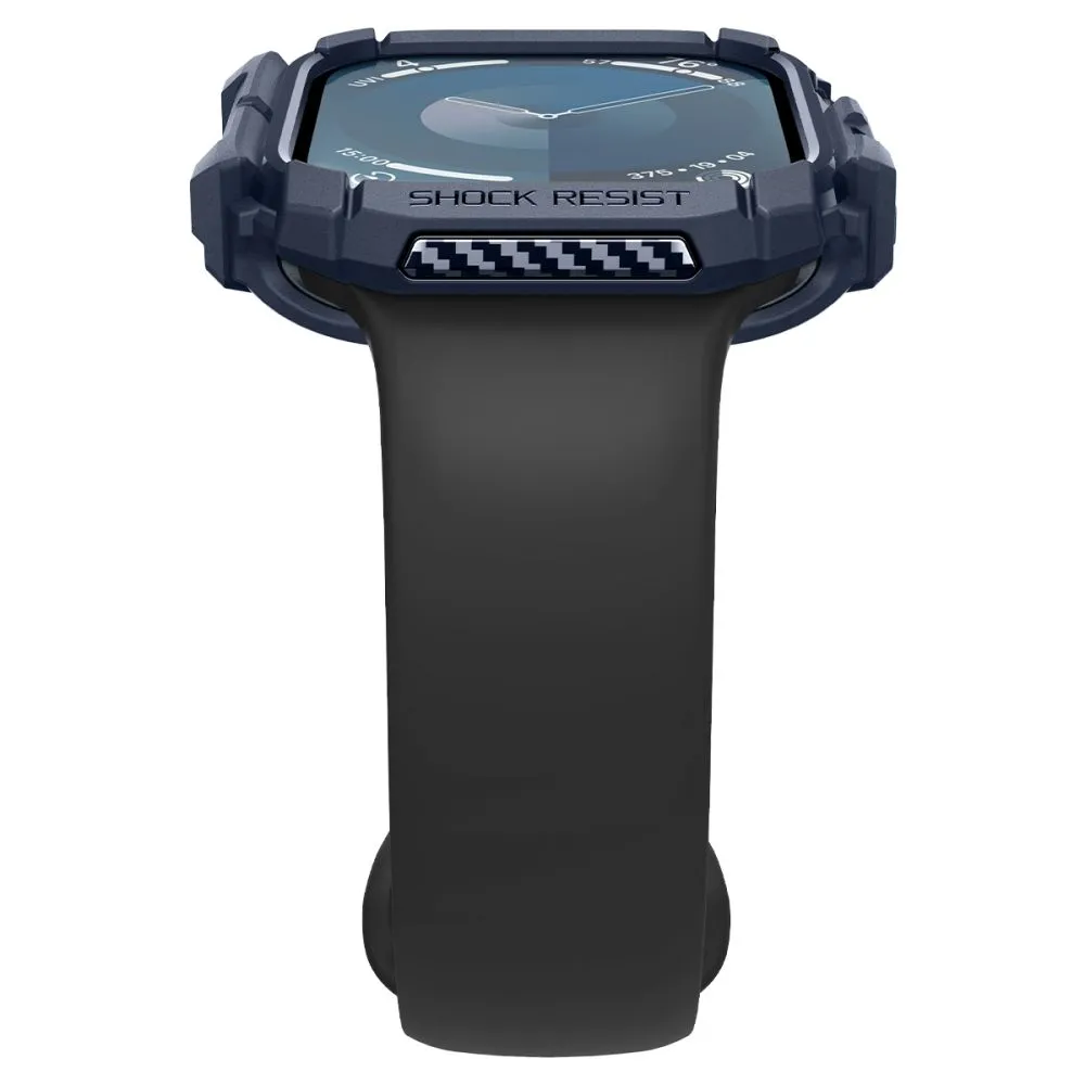 Apple Watch 10 dėklas mėlyna SPIGEN RUGGED ARMOR (46 MM)