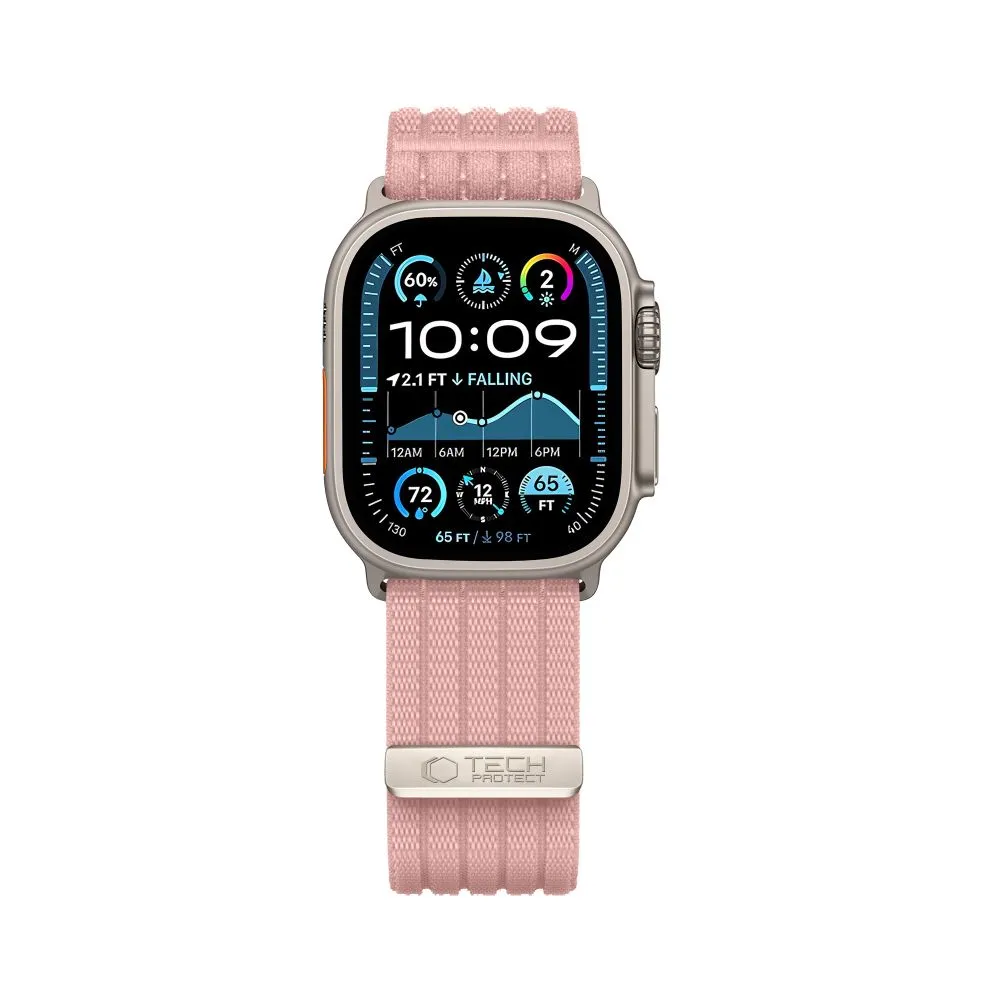 Apple Watch 10 / 11 Nutikellade rihmad  TECH-PROTECT NYLON SPORT (44/45/46/49 MM)