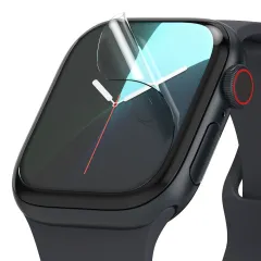 Apple Watch 10 apsauginis stiklas  RINGKE DUAL EASY 3-PACK (46 MM)