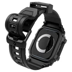Apple Watch 10 dirželis Juoda SPIGEN RUGGED ARMOR ”PRO” (42 MM)