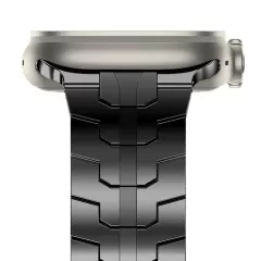 Apple Watch 10 dirželis Juoda TECH-PROTECT STAINLESS LINE (46 MM)