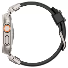 Apple Watch 10 dirželis Juoda SPIGEN DURAPRO ARMOR PU (46 MM)