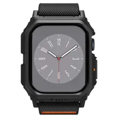Apple Watch 10 dirželis Juoda SPIGEN LITE FIT ”PRO” (46 MM)
