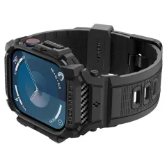 Apple Watch 10 dirželis Juoda SPIGEN RUGGED ARMOR ”PRO” (46 MM)