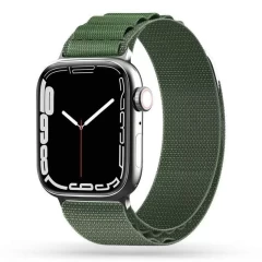 Apple Watch 10 dirželis žalia TECH-PROTECT NYLON PRO (46 MM)